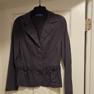 Elegant Women's Gray Blazer